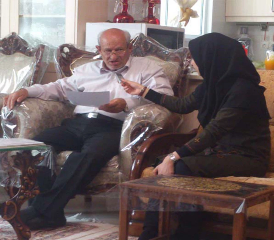 دیدار با خانواده شهید کاظمی 3