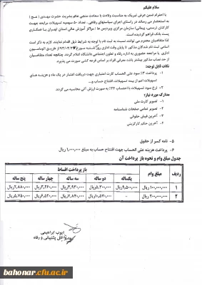 وام ( پست بانک )