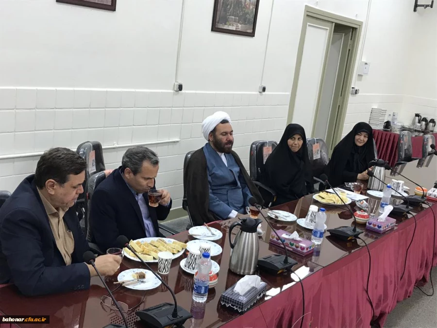 حضور ریاست دانشگاه فرهنگیان و هیات رئیسه 
در مرکز آموزش عالی شهید باهنر تهران
 2