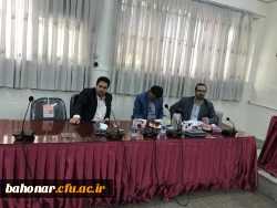 حضور ریاست دانشگاه فرهنگیان و هیات رئیسه 
در مرکز آموزش عالی شهید باهنر تهران
 2