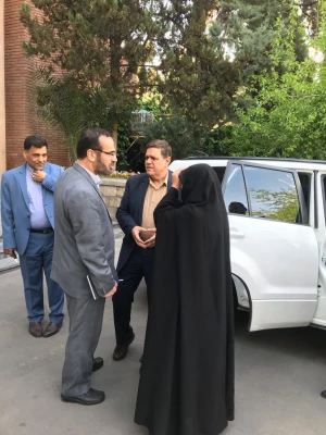 حضور ریاست دانشگاه فرهنگیان و هیات رئیسه 
در مرکز آموزش عالی شهید باهنر تهران
 2