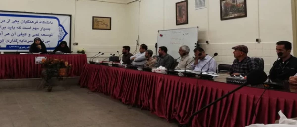 اولین جلسه ی شورای  اداری 2