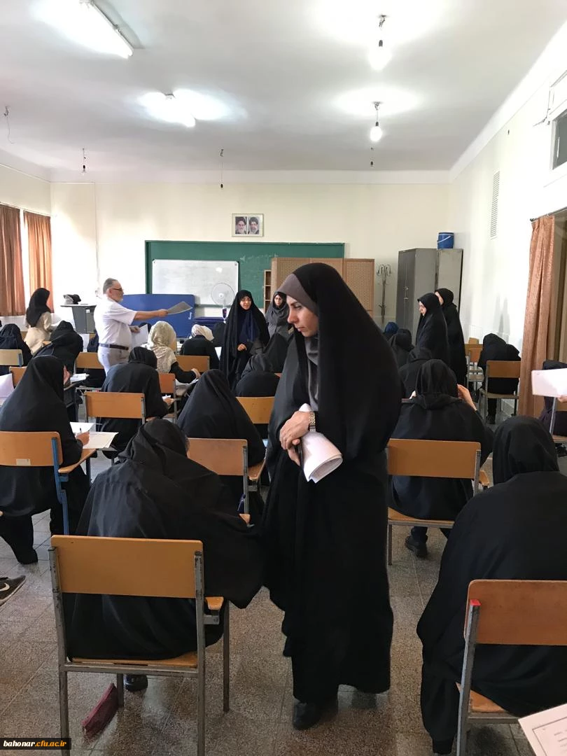 نظارت از نحوه برگزاری امتحانات  2