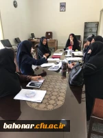 جلسه برگزاری بررسی جابجایی ساختمان سراها با ساختمان آموزش