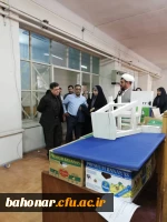 بازدید رئیس دانشگاه فرهنگیان از مرکز شهید باهنر