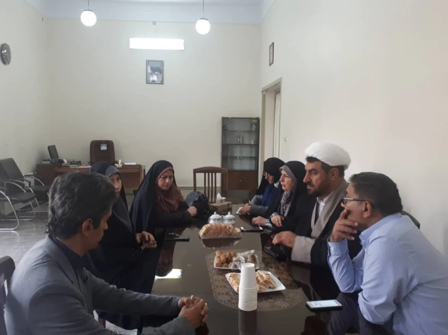 بازدید رئیس دانشگاه فرهنگیان از مرکز شهید باهنر