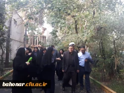 بازدید رئیس دانشگاه فرهنگیان از مرکز شهید باهنر