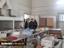 بازدید رئیس دانشگاه فرهنگیان از مرکز شهید باهنر