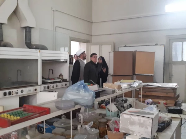 بازدید رئیس دانشگاه فرهنگیان از مرکز شهید باهنر
