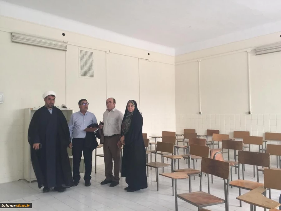 بازدید از فرایند بازسازی و تغییرات مرکز شهید باهنر 2