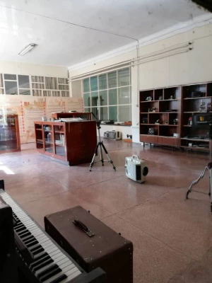 تغییرات فضاهای آموزشی و اداری و سرای دانشجویی 
مرکز شهید باهنر با پذیرش سه برابری دانشجو معلم در سال 1398 2