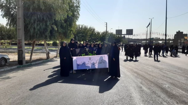 راه پیمایی جاماندگان اربعین حسینی 
دانشگاه فرهنگیان  2