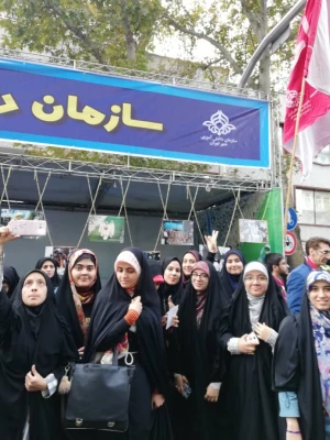 حضور پر شور دانشجو معلمان در راهپیمایی 13 آبان 3