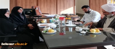 دیدار با نماینده مقام معظم رهبری (در مدیریت امور پردیس های استان تهران )