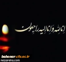 پیام تسلیت  2