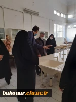 حضور مسئولین حوزه نظارت و ارزیابی دانشگاه فرهنگیان کشور و مدیریت امور پردیس های استان تهران در مرکز شهید باهنر  6