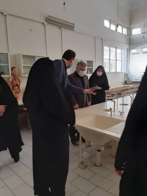 حضور مسئولین حوزه نظارت و ارزیابی دانشگاه فرهنگیان کشور و مدیریت امور پردیس های استان تهران در مرکز شهید باهنر  6