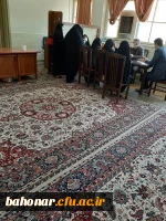 حضور مسئولین حوزه نظارت و ارزیابی دانشگاه فرهنگیان کشور و مدیریت امور پردیس های استان تهران در مرکز شهید باهنر  7