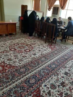 حضور مسئولین حوزه نظارت و ارزیابی دانشگاه فرهنگیان کشور و مدیریت امور پردیس های استان تهران در مرکز شهید باهنر  7