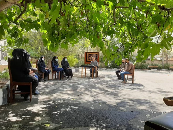 برگزاری زیارت عاشورا در مرکز شهید باهنر تهران 2