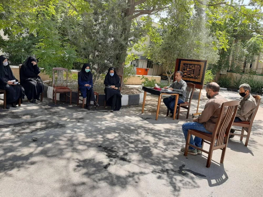 برگزاری زیارت عاشورا در مرکز شهید باهنر تهران 7