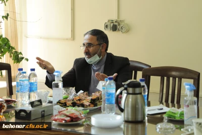 بازدید معاون حقوقی و امور مجلس وزارت آموزش و پرورش  و دکتر خنیفر ریاست دانشگاه فرهنگیان از مرکز شهید باهنر به روایت تصویر
