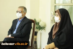 بازدید معاون حقوقی و امور مجلس وزارت آموزش و پرورش  و دکتر خنیفر ریاست دانشگاه فرهنگیان از مرکز شهید باهنر به روایت تصویر
 2