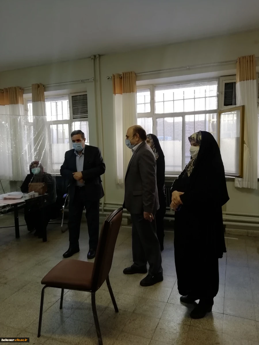 بازدید دکتر خنیفر از روند مصاحبه پذیرفته شدگان چند برابر ظرفیت آزمون استخدامی آموزش و پرورش (گزارش تصویری) 2