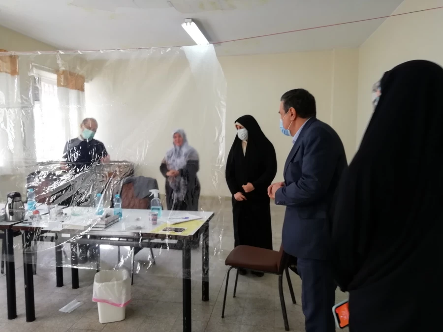 بازدید دکتر خنیفر از روند مصاحبه پذیرفته شدگان چند برابر ظرفیت آزمون استخدامی آموزش و پرورش (گزارش تصویری) 2