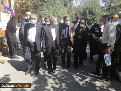 بازدید سرپرست وزارت آموزش و پرورش و رییس دانشگاه فرهنگیان کشور از مرکز شهید باهنر تهران محل مصاحبه تخصصی معرفی شدگان چند برابر ظرفیت ورود به دانشگاه فرهنگیان  (گزارش تصویری)