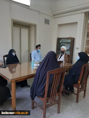 حضور حجت الاسلام و المسلمین دکتر قاسم مقدم، مسئول نهاد نمایندگی مقام معظم رهبری در دانشگاه فرهنگیان استان تهران در مرکز شهید باهنر تهران و دیدار با مسولین مرکز 