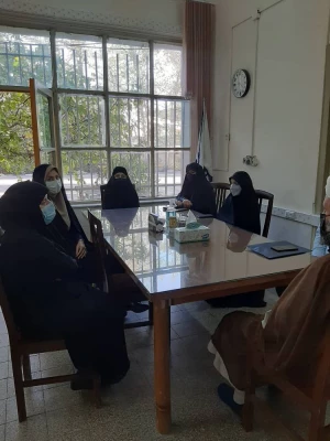 حضور حجت الاسلام و المسلمین دکتر قاسم مقدم، مسئول نهاد نمایندگی مقام معظم رهبری در دانشگاه فرهنگیان استان تهران در مرکز شهید باهنر تهران و دیدار با مسولین مرکز  3