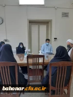 حضور حجت الاسلام و المسلمین دکتر قاسم مقدم، مسئول نهاد نمایندگی مقام معظم رهبری در دانشگاه فرهنگیان استان تهران در مرکز شهید باهنر تهران و دیدار با مسولین مرکز  4