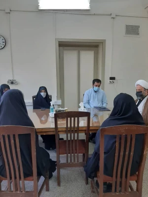 حضور حجت الاسلام و المسلمین دکتر قاسم مقدم، مسئول نهاد نمایندگی مقام معظم رهبری در دانشگاه فرهنگیان استان تهران در مرکز شهید باهنر تهران و دیدار با مسولین مرکز  4