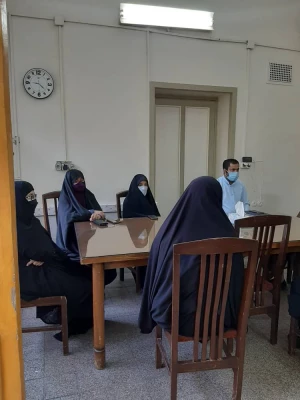 حضور حجت الاسلام و المسلمین دکتر قاسم مقدم، مسئول نهاد نمایندگی مقام معظم رهبری در دانشگاه فرهنگیان استان تهران در مرکز شهید باهنر تهران و دیدار با مسولین مرکز  6