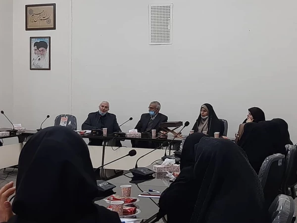 جلسه تودیع و معارفه کارشناس حراست مرکز شهید باهنر