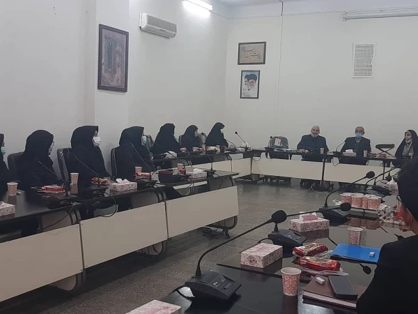 جلسه تودیع و معارفه کارشناس حراست مرکز شهید باهنر  