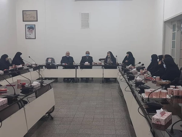 جلسه تودیع و معارفه کارشناس حراست مرکز شهید باهنر   