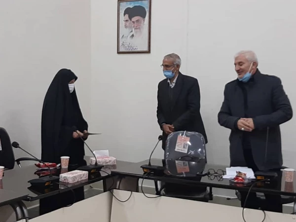 جلسه تودیع و معارفه کارشناس حراست مرکز شهید باهنر    