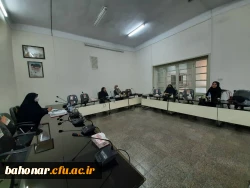 برگزاری جلسه مسئولین مرکز با مدیران گروه های آموزشی 2