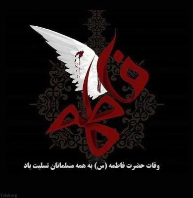 شهادت بانوی دو عالم گیتی حضرت فاطمه الزهرا ( س ) تسلیت باد 2