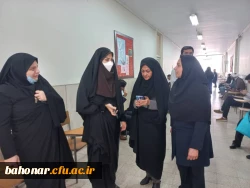 بازدید مسئولین سازمان مرکزی فرهنگیان ، استانی و آموزش و پرورش تهران از محل مصاحبه مرکز شهید باهنر  2