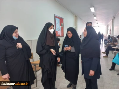 بازدید مسئولین سازمان مرکزی فرهنگیان ، استانی و آموزش و پرورش تهران از محل مصاحبه مرکز شهید باهنر 
