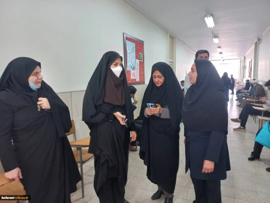 بازدید مسئولین سازمان مرکزی فرهنگیان ، استانی و آموزش و پرورش تهران از محل مصاحبه مرکز شهید باهنر  2