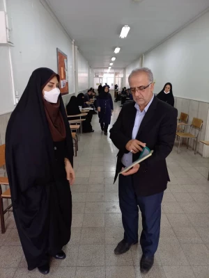 بازدید مسئولین سازمان مرکزی فرهنگیان ، استانی و آموزش و پرورش تهران از محل مصاحبه مرکز شهید باهنر  3