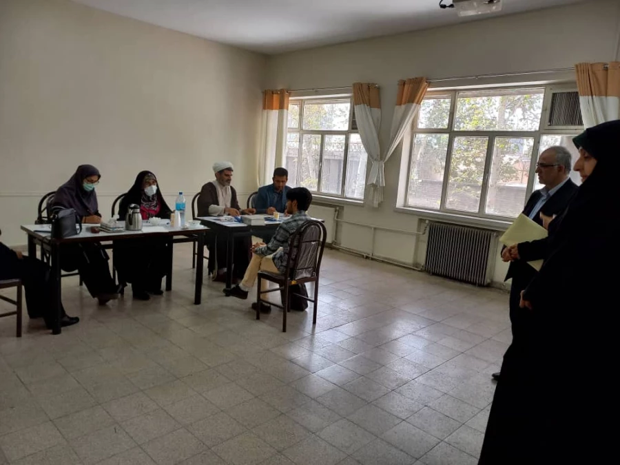 بازدید مسئولین سازمان مرکزی فرهنگیان ، استانی و آموزش و پرورش تهران از محل مصاحبه مرکز شهید باهنر  4