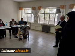 بازدید مسئولین سازمان مرکزی فرهنگیان ، استانی و آموزش و پرورش تهران از محل مصاحبه مرکز شهید باهنر  5