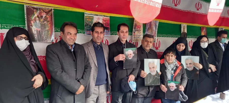 گزارش مصور از راهپیمایی ۲۲ بهمن/ مردم تمام قد پای انقلاب ایستاده اند 3