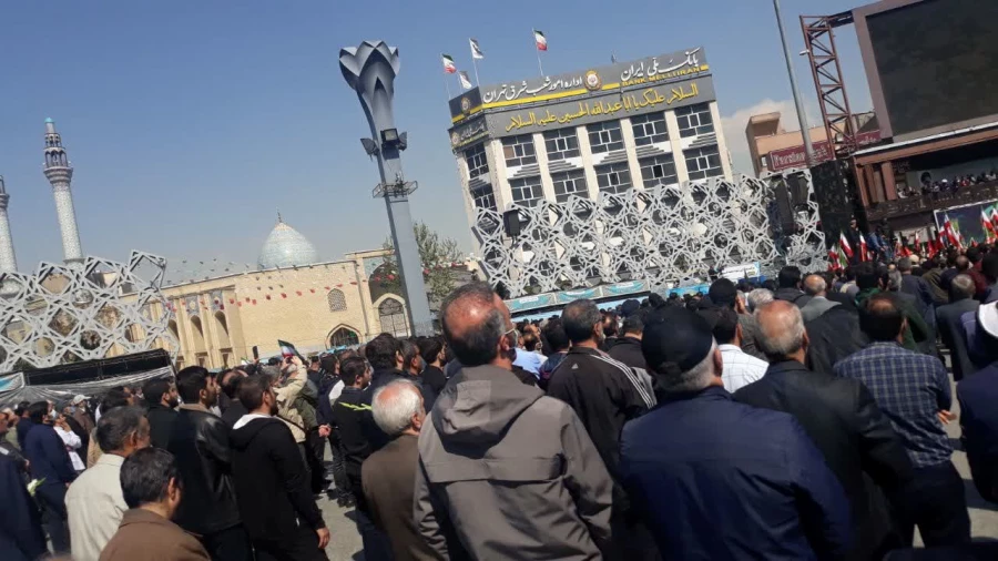 تشییع جنازه با شکوه سرداران شهید مدافعان حرم  9