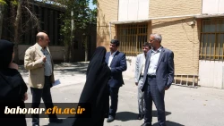 بازدید مسئولین سازمانی و استانی از مرکز شهید باهنر تهران 3